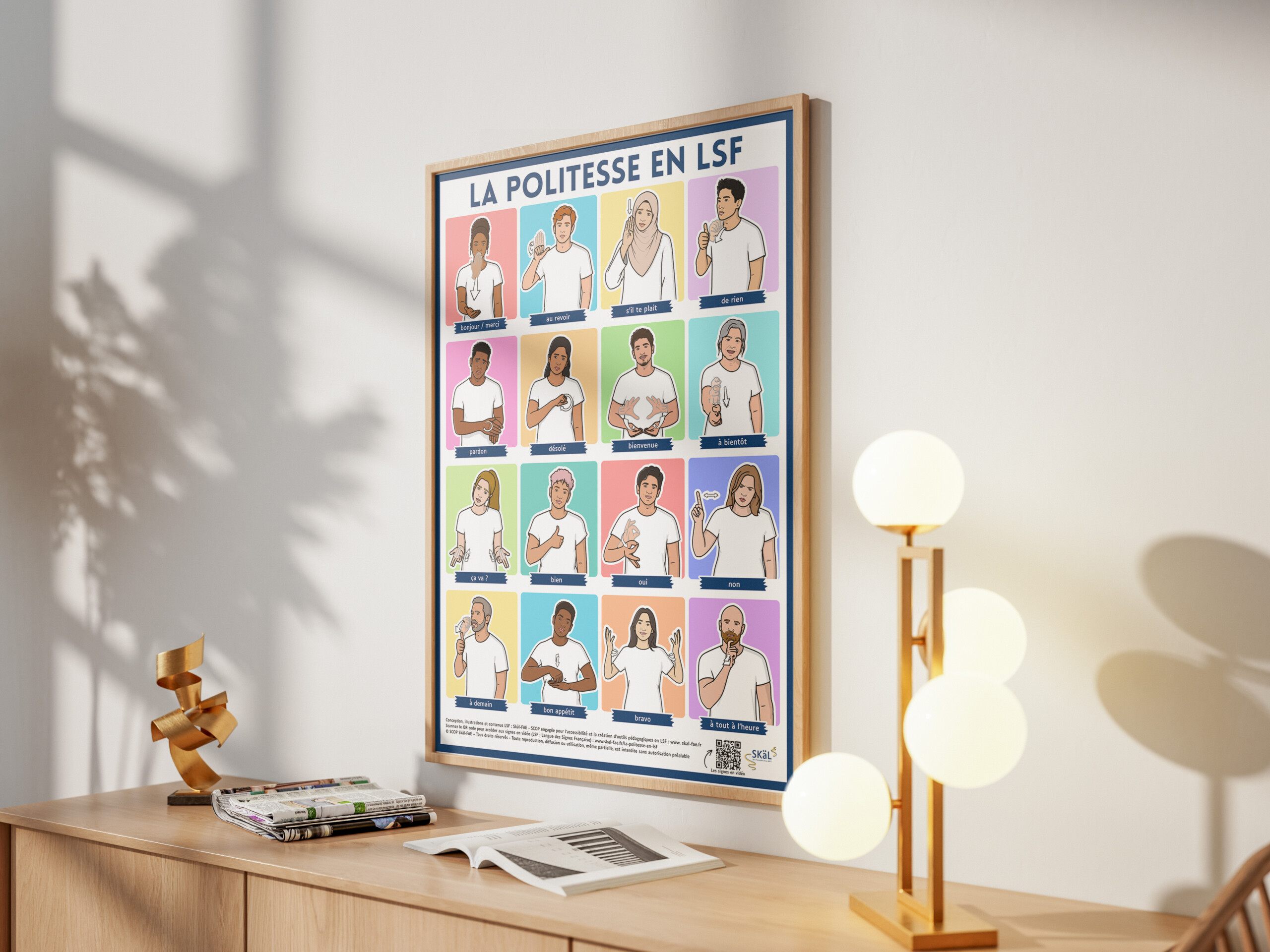 Affiche - L'alphabet en LSF – Image 3