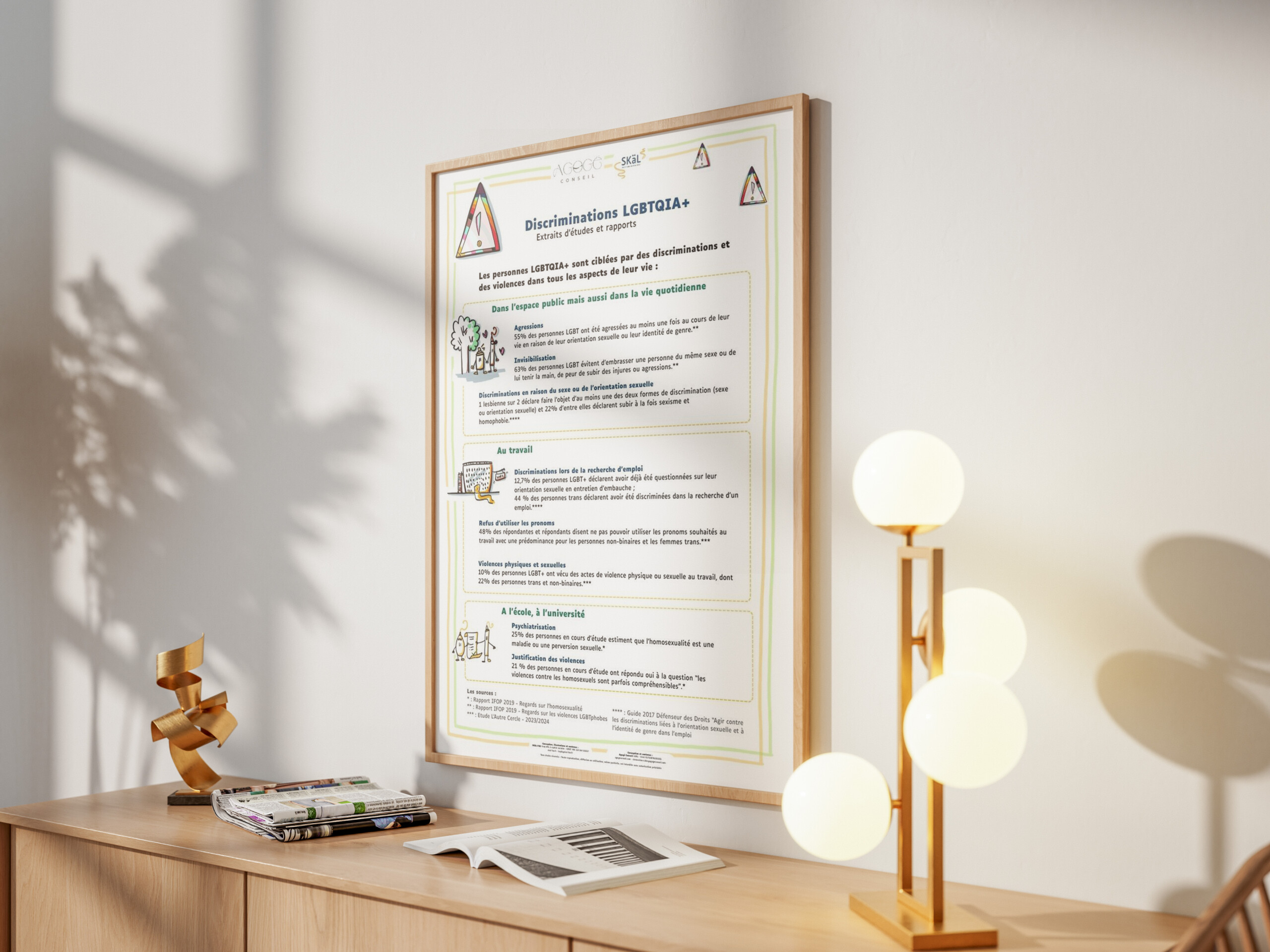 Affiche - Discriminations LGBTQIA+ – Image 3