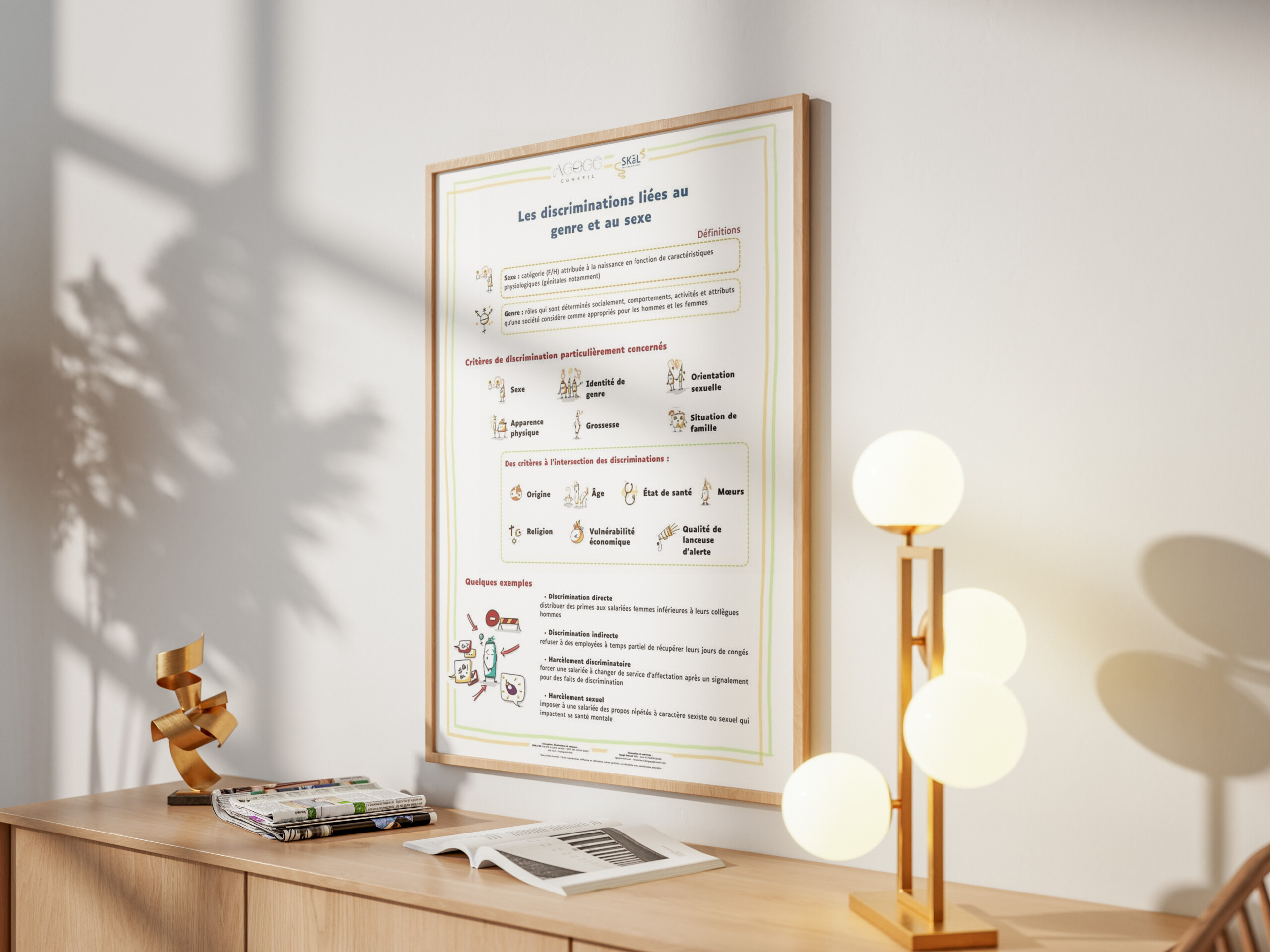 Affiche - Les discriminations liées au genre et au sexe – Image 3