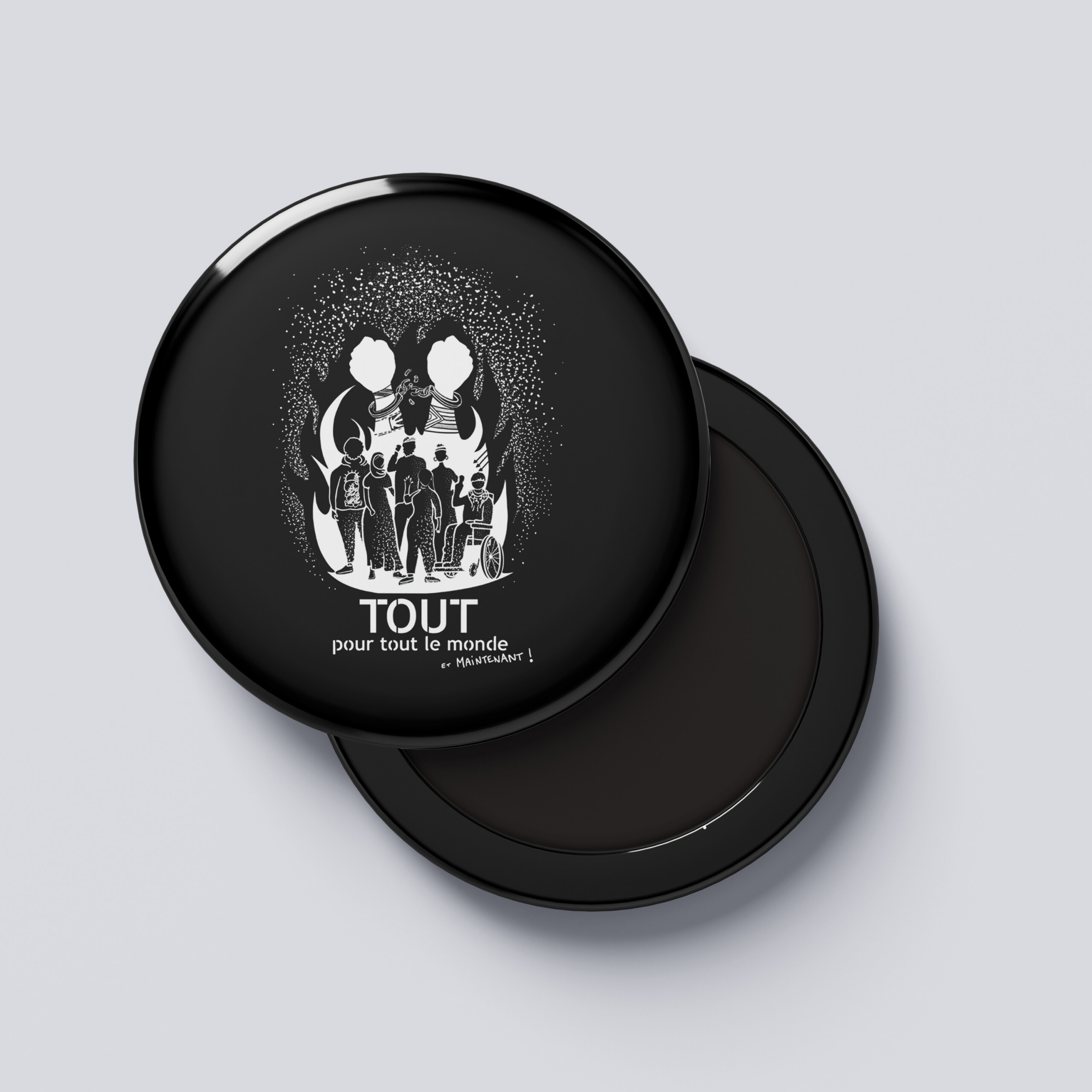 Badge - Tout pour le monde et maintenant ! – Image 3
