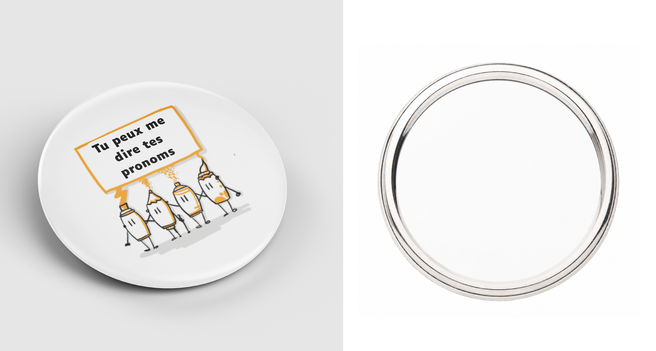 Badge - Tu peux me dire tes pronoms – Image 4