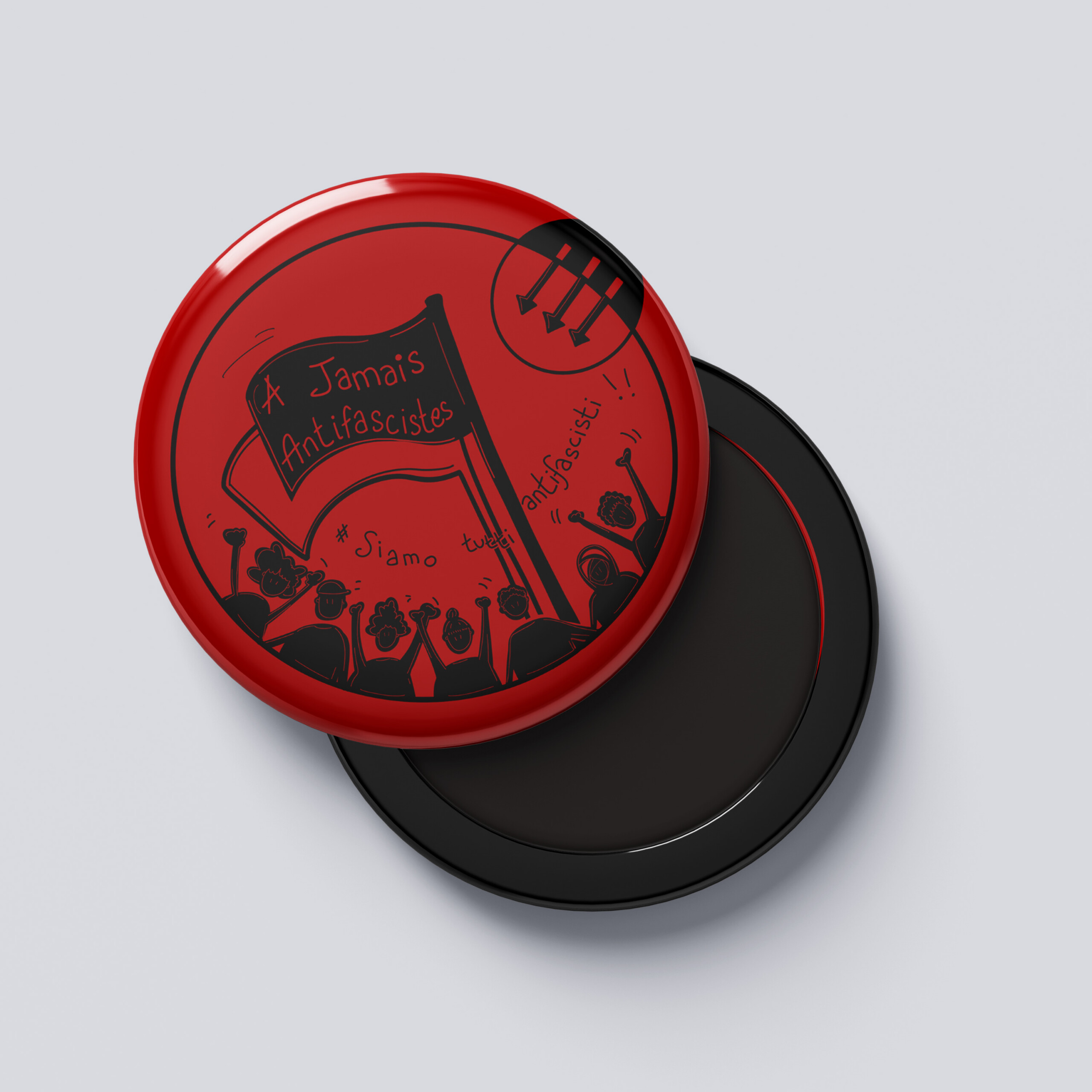 Badge - Antifasciste – Image 3