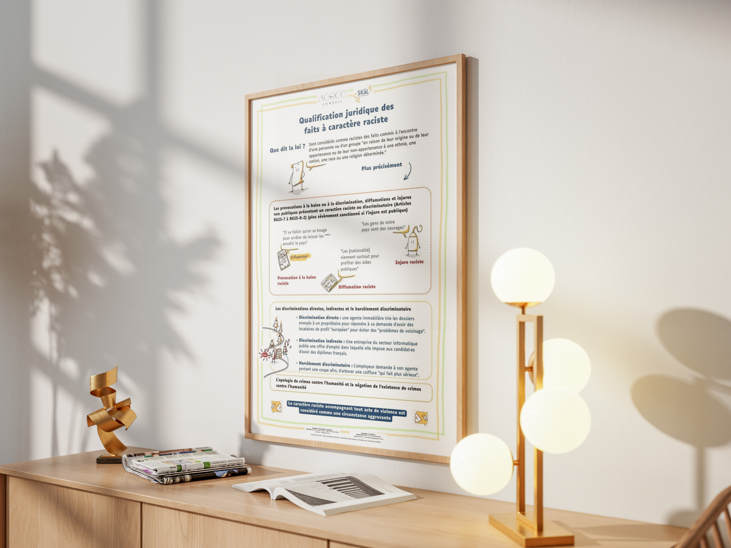 Affiche - Qualification juridique des faits à caractère raciste – Image 3